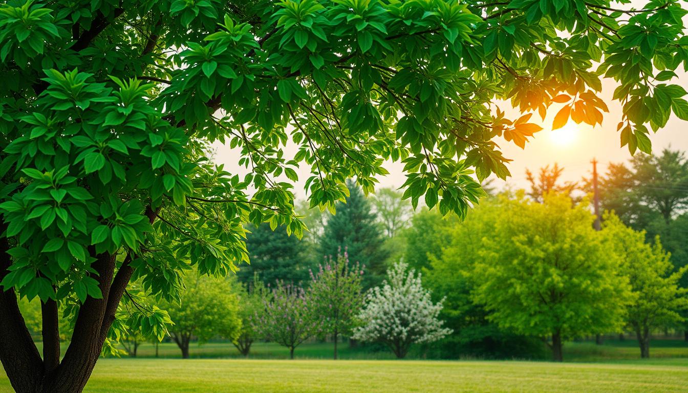 trädvård under vår och sommar